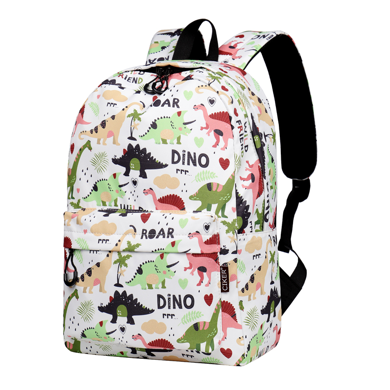 Title 5, Mochila coreana con estampado de dinosaurios pa...