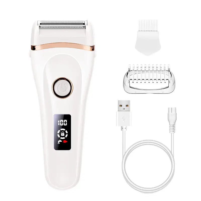 Ladies Electric Waterproof Rechargeable Shaver