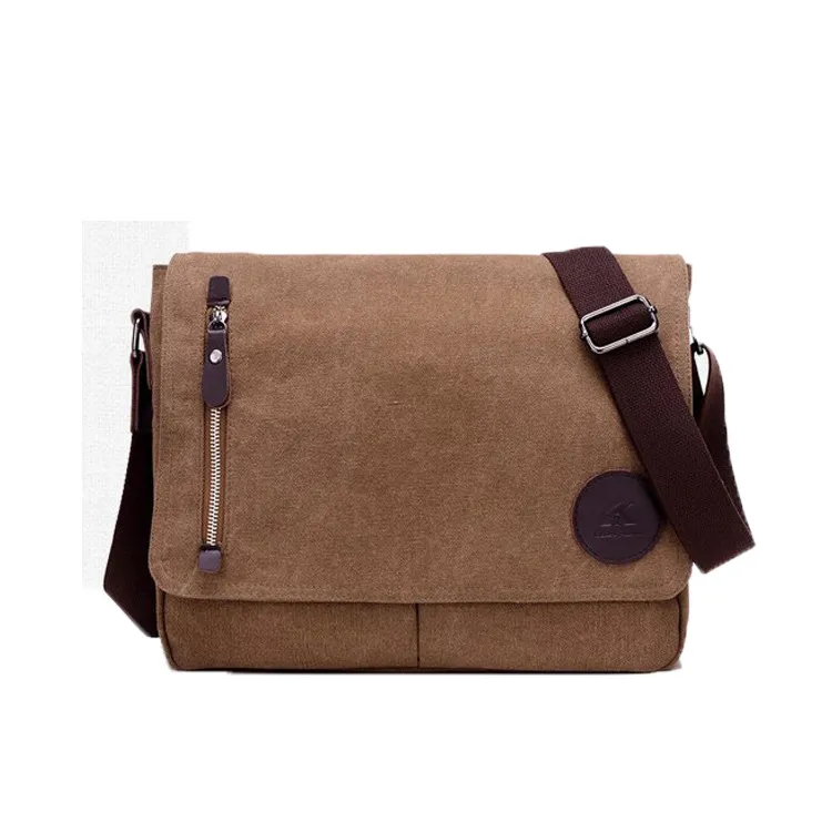 Canvas Messenger Bag