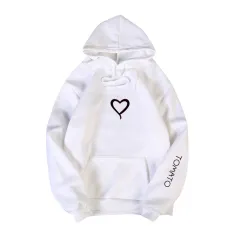 Korean Style Male And Female Couple Student Class Uniform Jacket - White - View 1