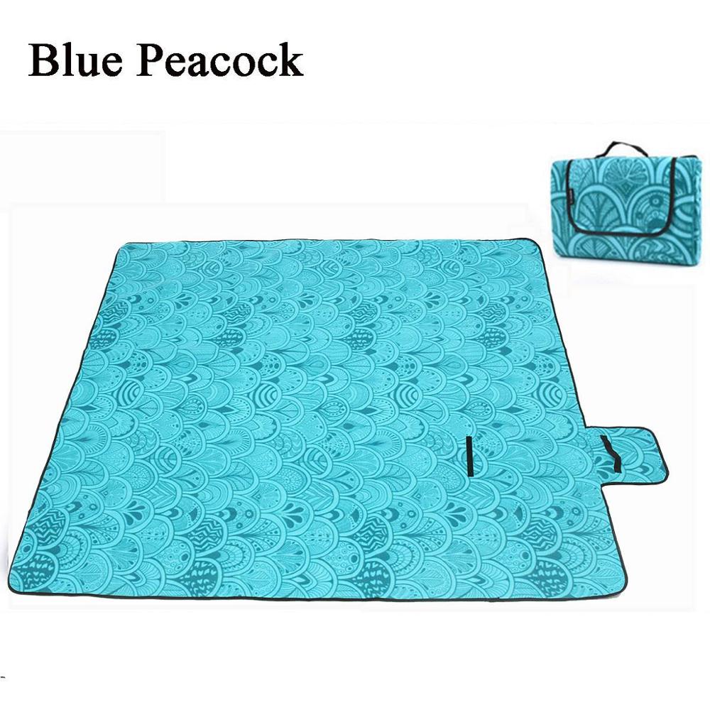 Peacock blue