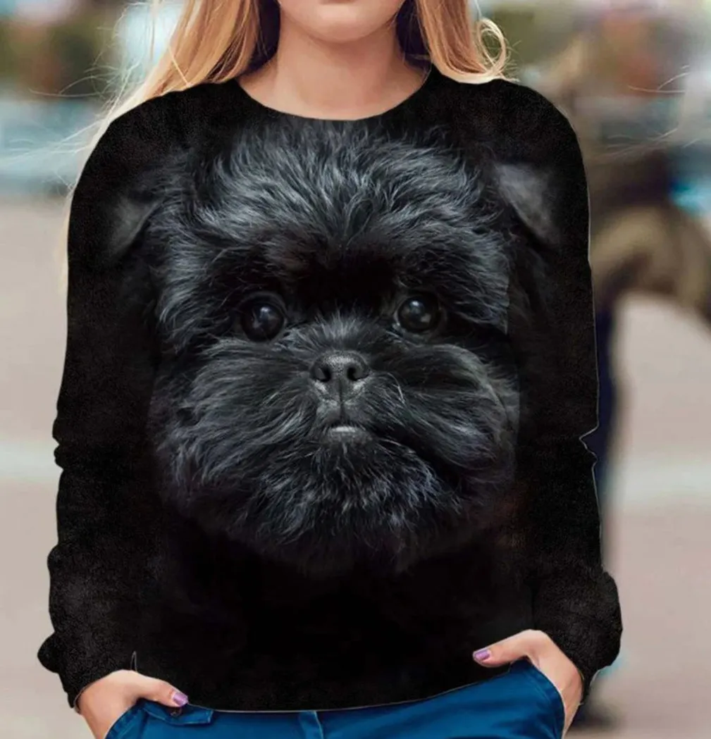 Animal Print Fashion Casual Long-sleeved T-shirt 6 Colors 6 Sizes - 5Picture-Xxl