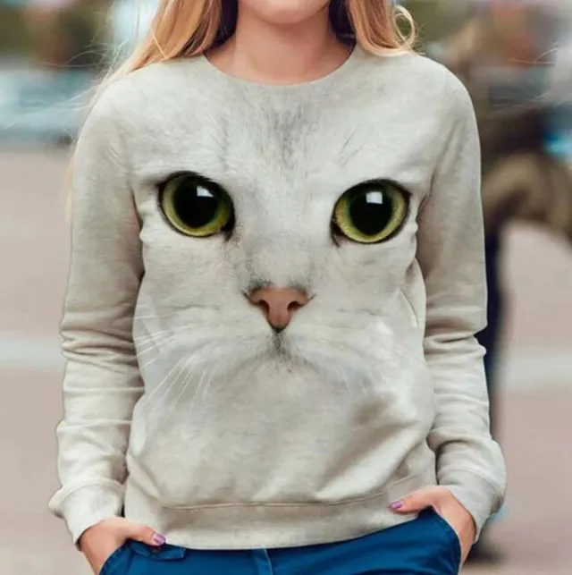 Animal Print Fashion Casual Long sleeved T shirt 6 Colors 6 Sizes 4Picture Xxl - Shop at LoveMi