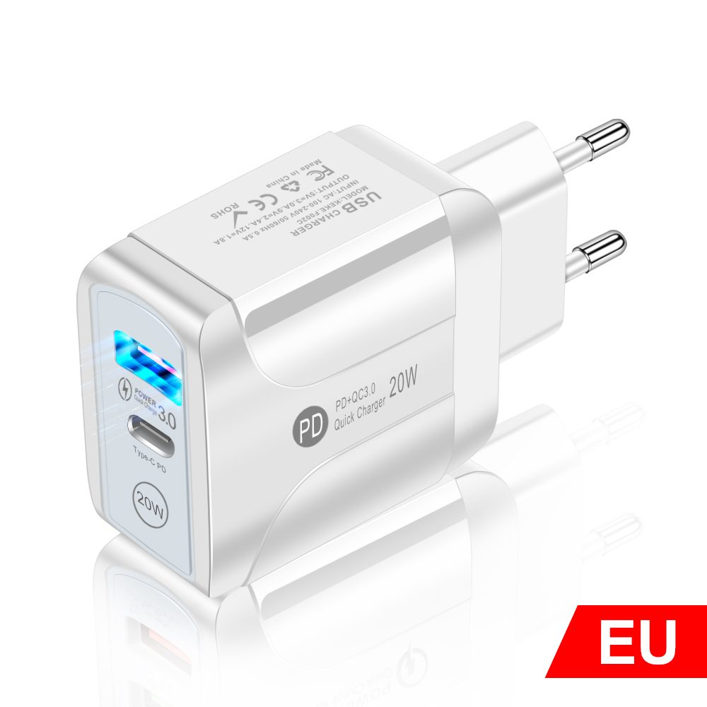 European, American And British Standard Travel Charger Fast Charge