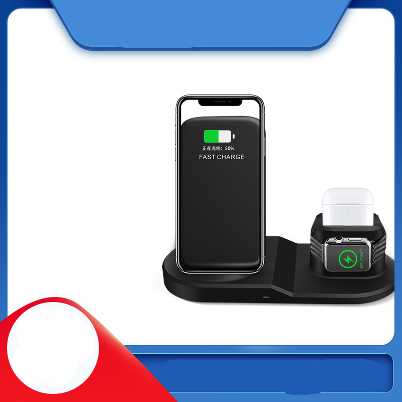 Earphone, Watch, Mobile Phone Stand, Desktop Base, Vertical Wireless Charger - Image 4
