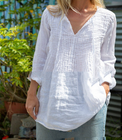 Summer New Casual Shirt Solid Color Sunscreen Cotton Pullover Long Sleeved Jacket
