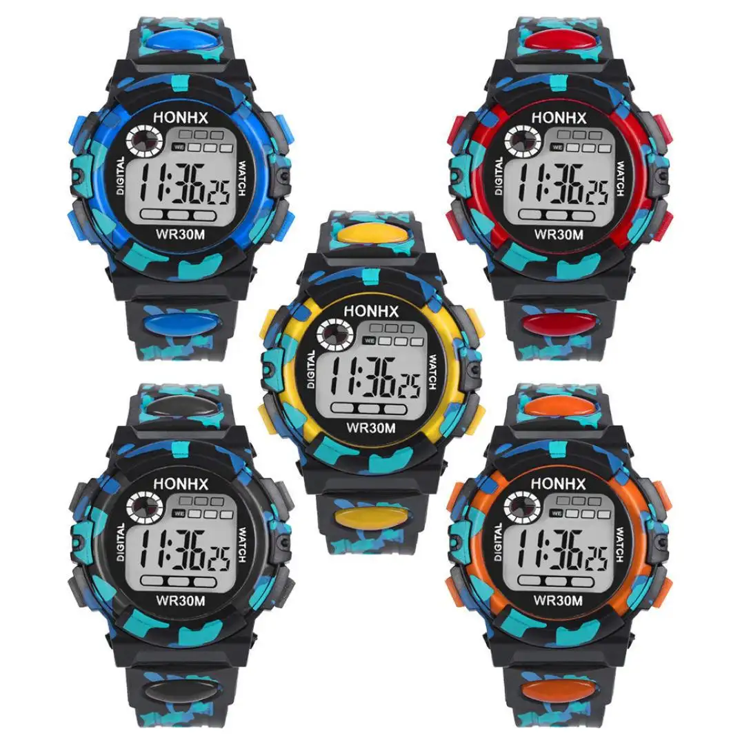 Children's LED Multifunctional Sports Watch