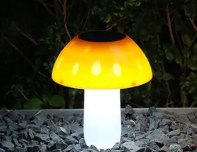 Garden Landscape Lawn And Mushroom Ground Plug