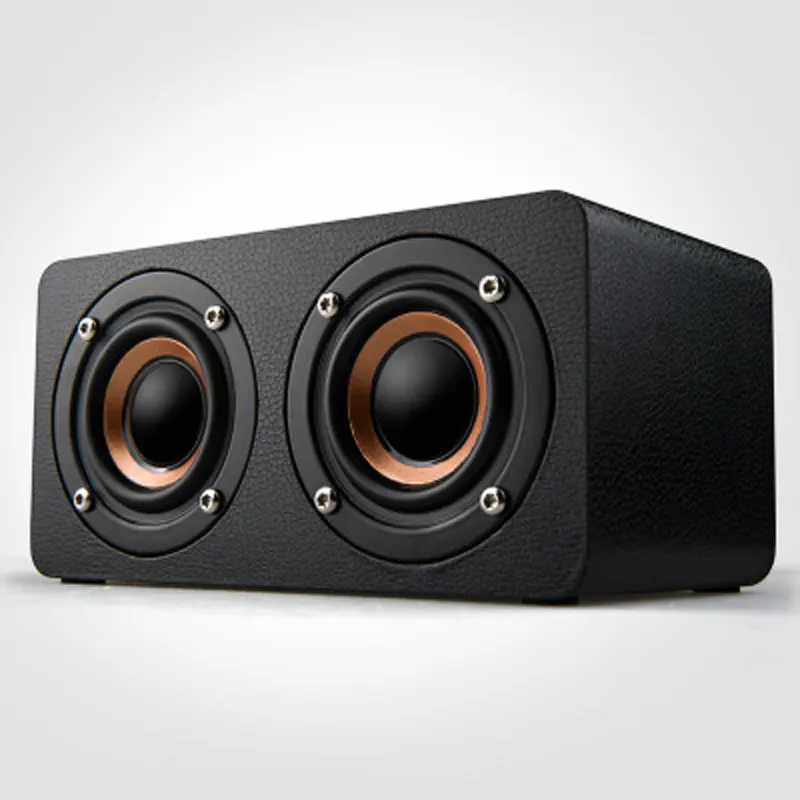 M5 Home Wooden Wireless Bluetooth Small Speaker Phone Computer
