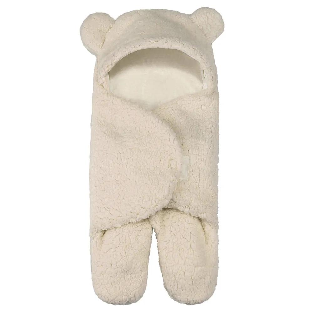 Lamb Plush Sleeping Bag Newborn Baby Swaddling Quilt – image 7