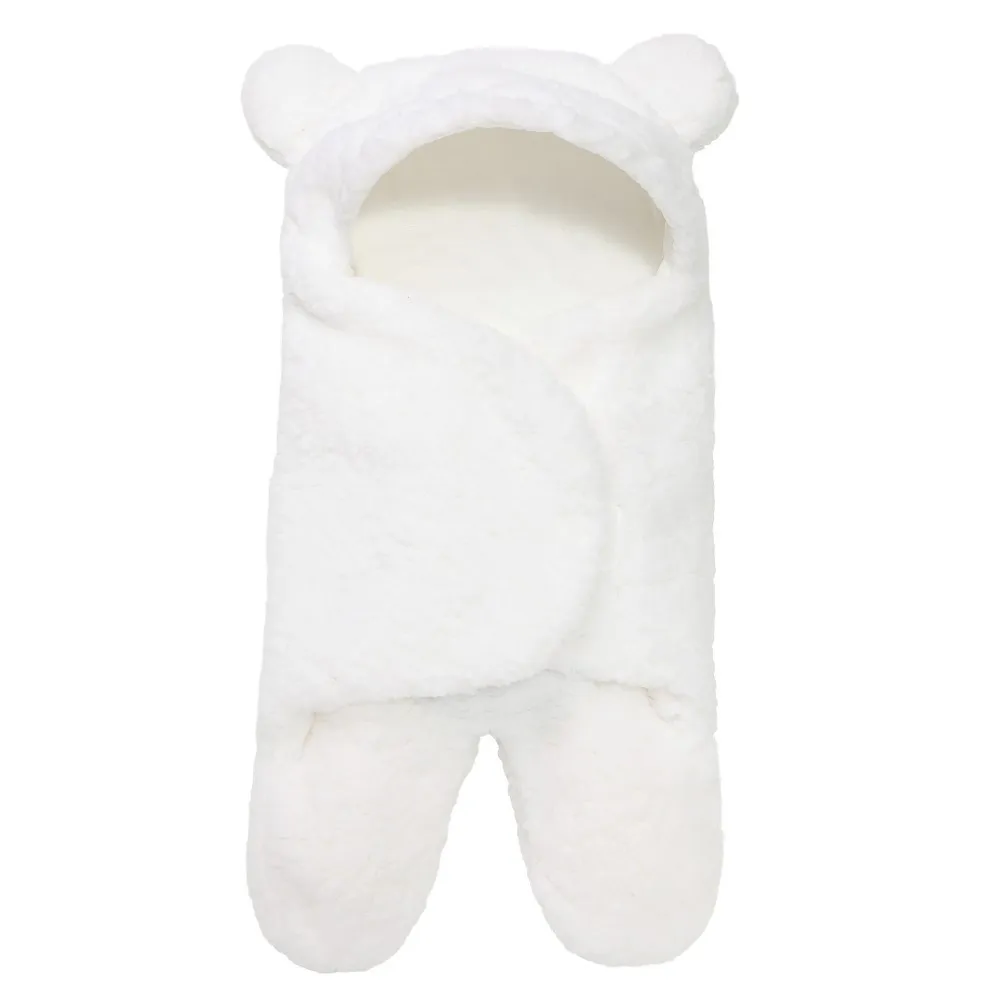 Lamb Plush Sleeping Bag Newborn Baby Swaddling Quilt – image 8