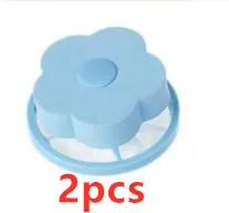 Filter Bag Mesh Filtering Hair Blue 2Pcs - Shop at LoveMi