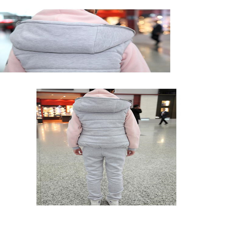 Oversized Fleece Suit Hooded Casual Sweater