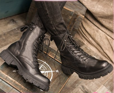 حذاء مارتن للرجال عالي القامة