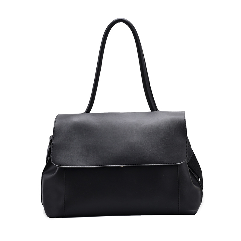 Pure Color Pu Small Bag, Shoulder Bag, Messenger