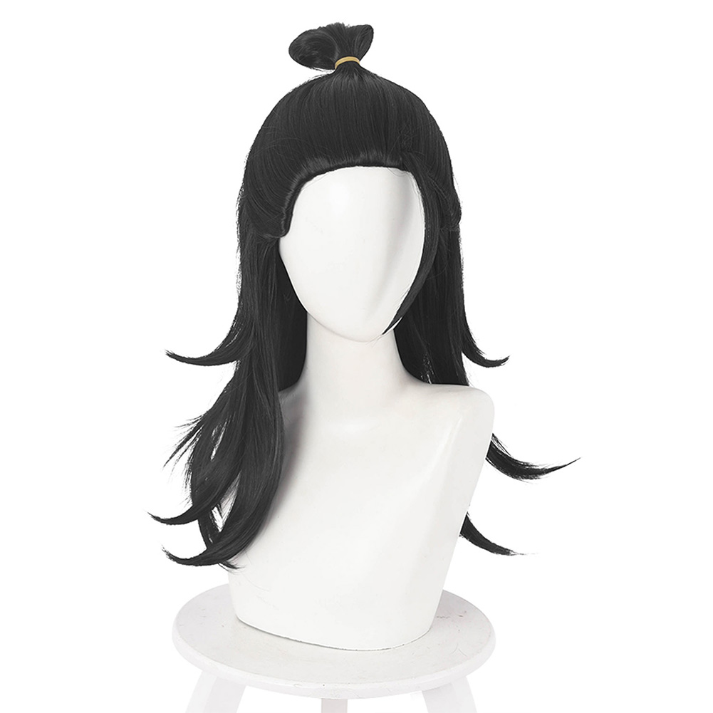Anime Jujutsu Cos Kaisen Suguru Getou Cosplay Wig  — foto 3