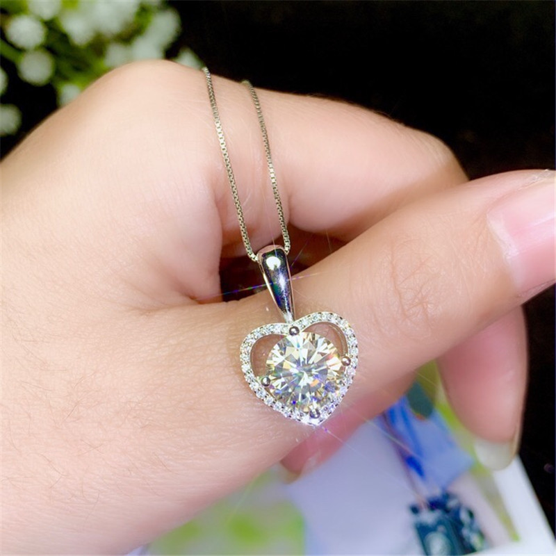S925 Silver Pendant Tomosan Diamond