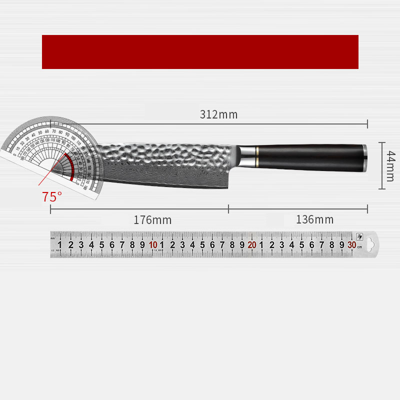 Title 1, Cuchillo profesional para rebanar de 7 pulgadas...