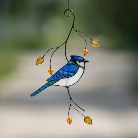 Home Decoration Accessories Metal Bird Wall Decor Indoor Art