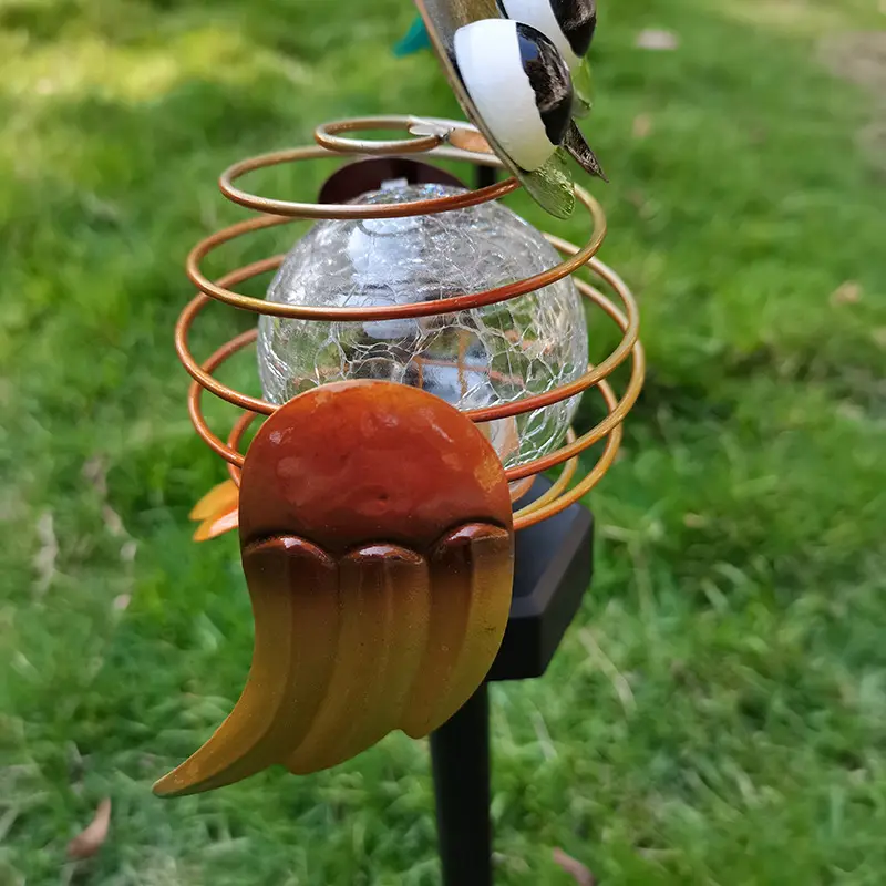 Solar Owl Lawn Lamp Outdoor Waterproof LED