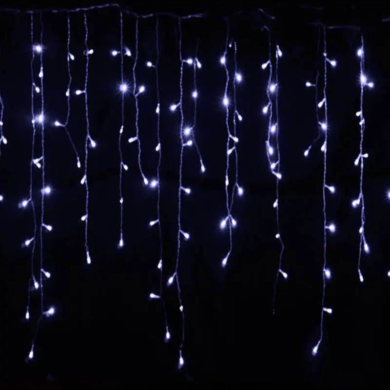 Led Starry Icicle Light String