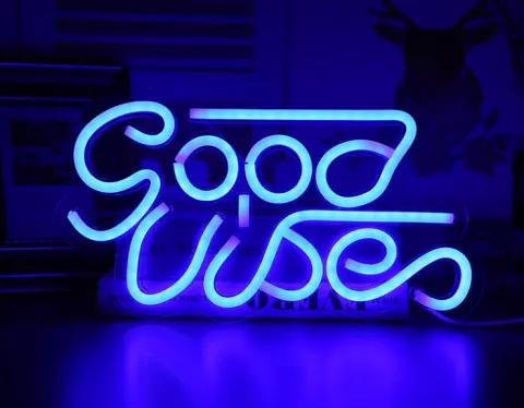 Led Transparent Backboard Neon Light Special-Shaped Wall Hanging Decorative
