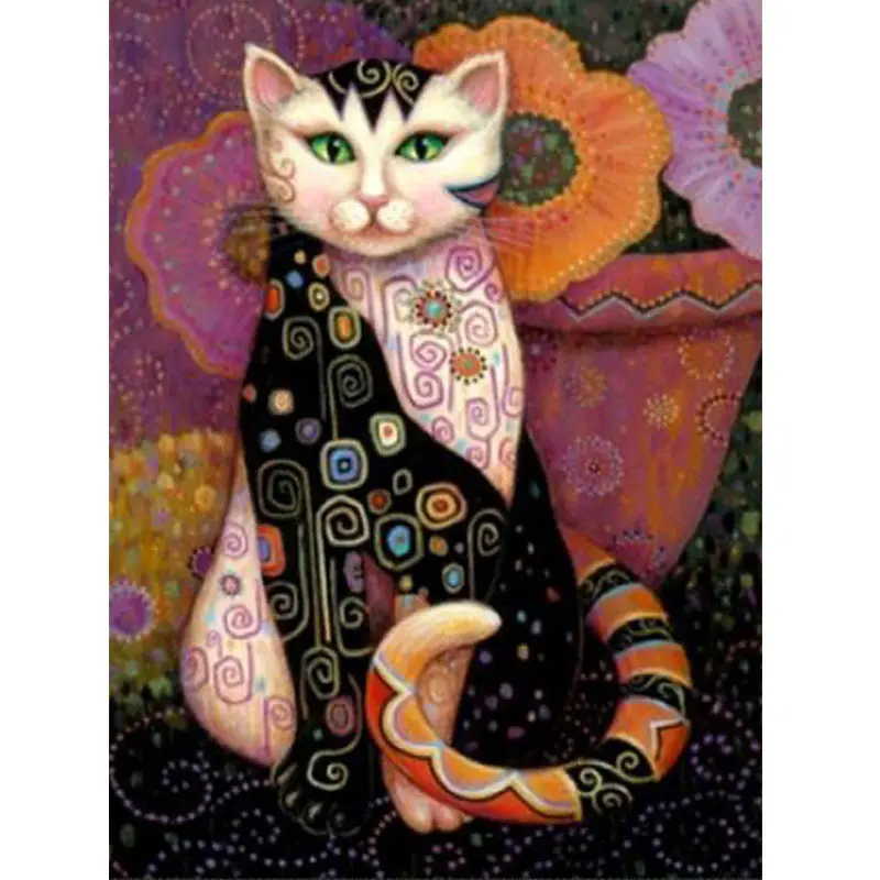 Diamond Painting Animal Series Cat Full