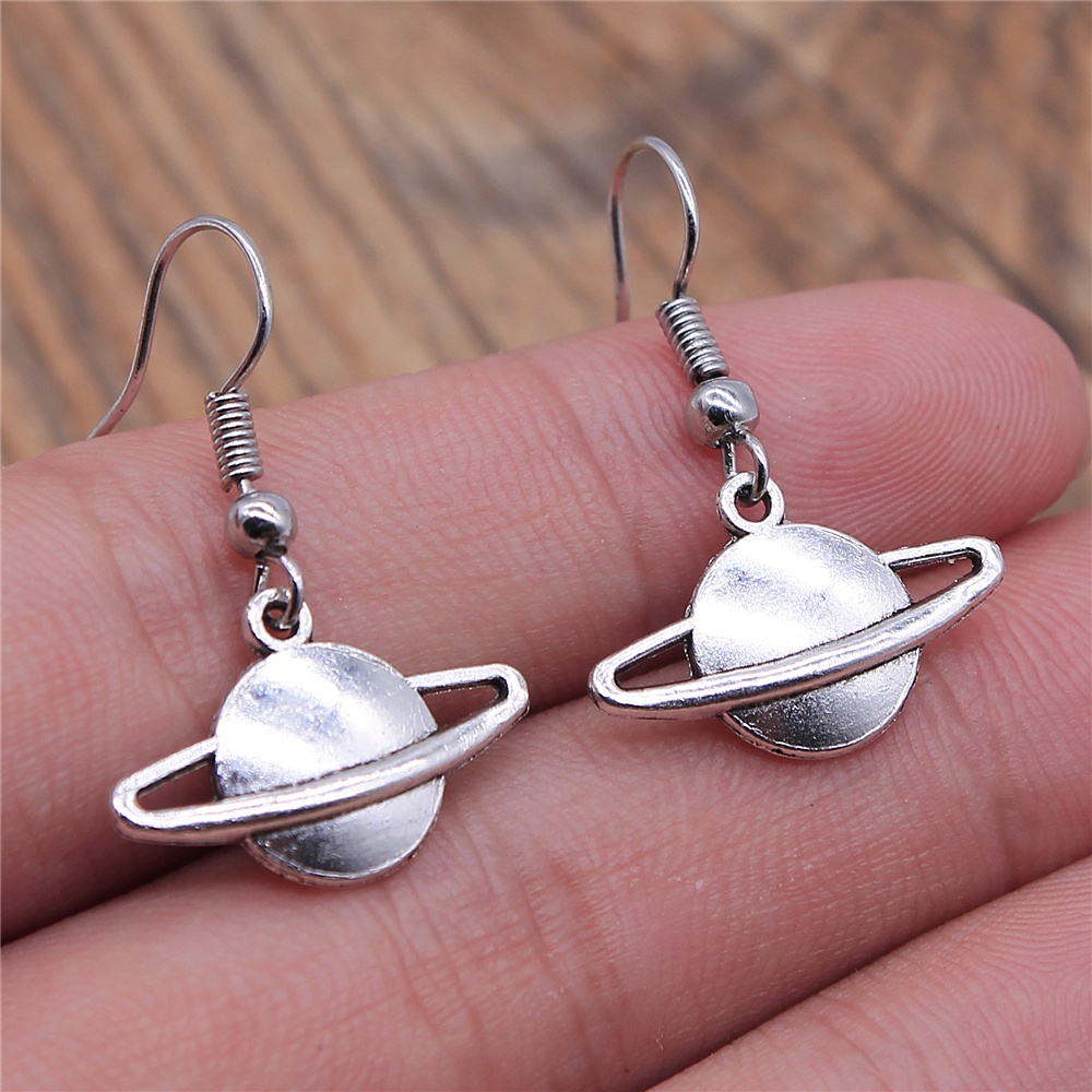 European And American Style Simple Personality Earrings Women Moon Sun Planet Lightning Earrings