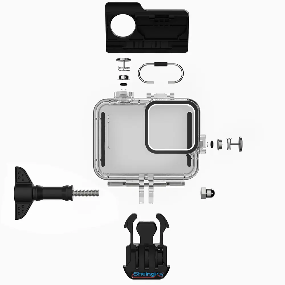 Gopro8 9Black Waterproof Case 9 9 Accessories