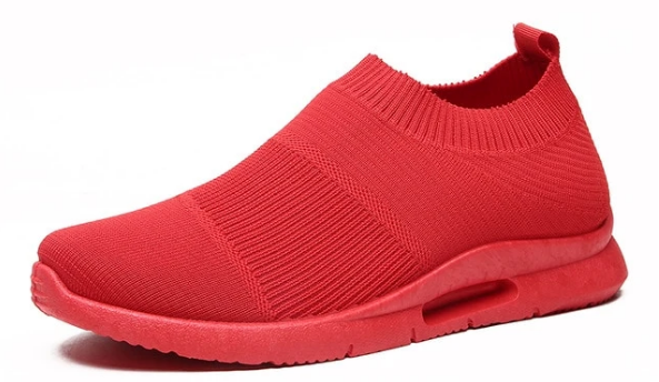 Title 6, Tênis Esportivo Masculino de Malha Slip-On. Sap...