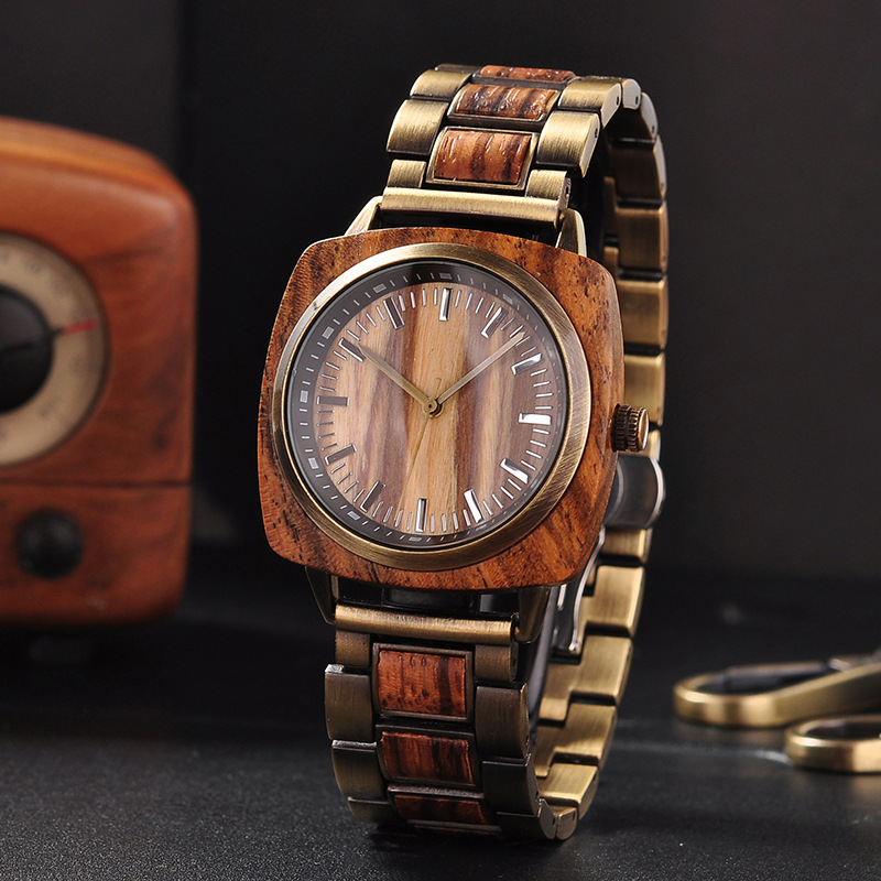 Hexagon Display Literary And Artistic Play Retro Watch