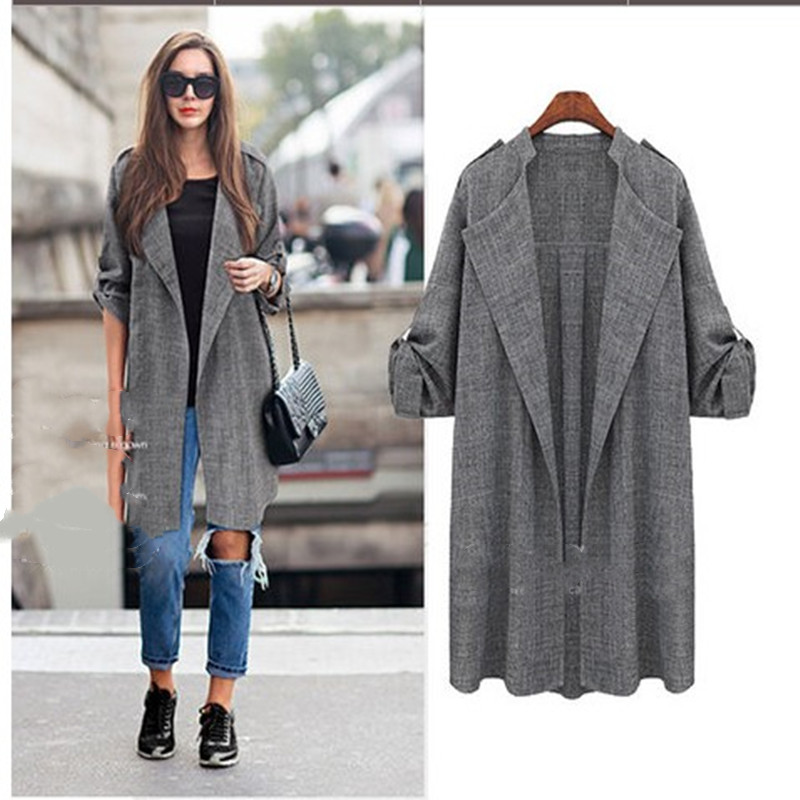 Autumn Loose And Thin Long-Sleeved Jacket