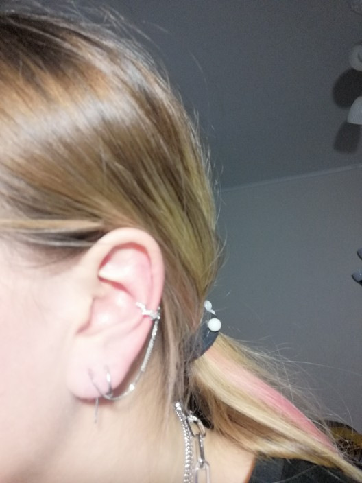 1 Piece Zircon Ear Cuff Earring Ear Line Jewelry Gift 