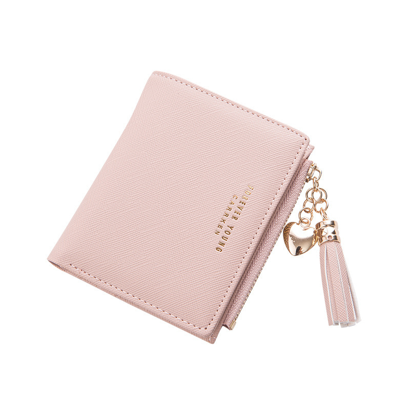 let Women Coins Zipper Purses Portefeuille Female Clutch Bag Pink - Shop at LoveMi
