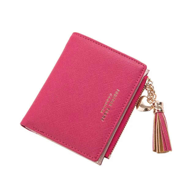 let Women Coins Zipper Purses Portefeuille Female Clutch Bag Red - Shop at LoveMi