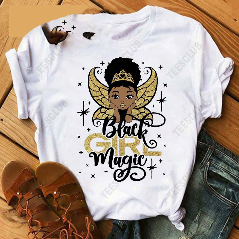 Title 26, Black African Curly Girl T-Shirt