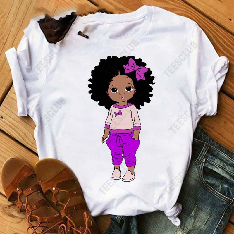 Title 28, Black African Curly Girl T-Shirt