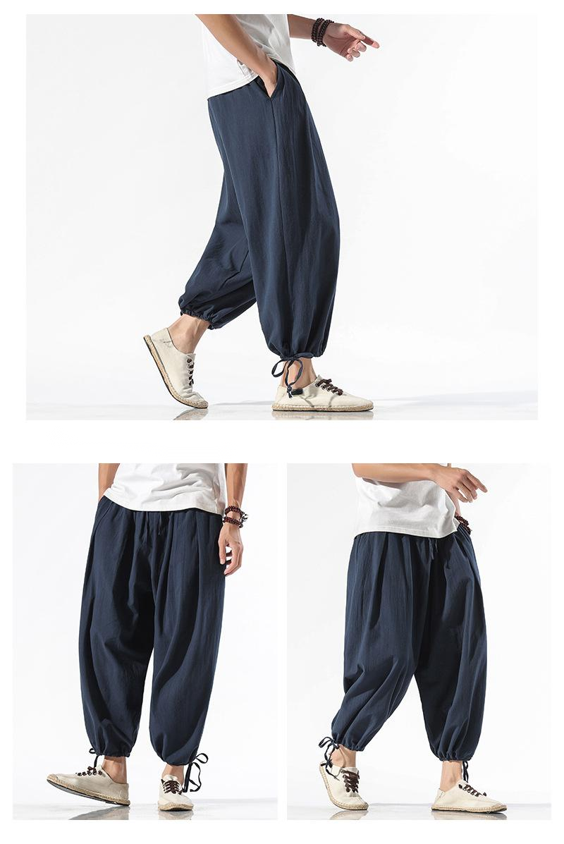 Title 5, Pantaloni bloomers casual da uomo traspiranti, ...