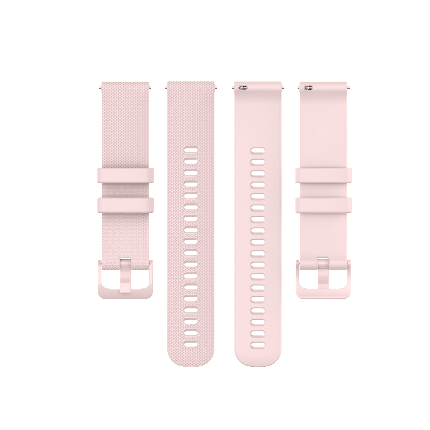 Universal 20mm Small Check Pattern Silicone Strap