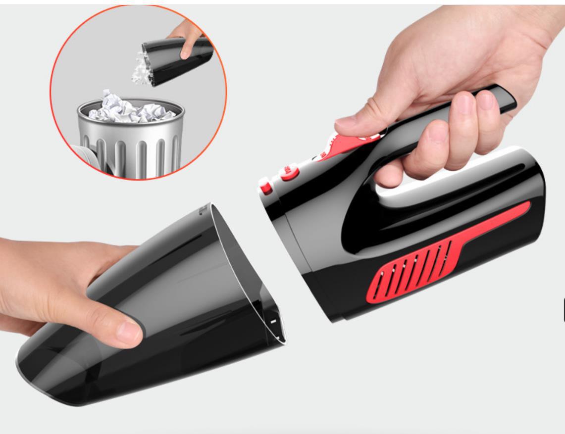 Rechargeable Home Dry And Wet Handheld Vacuum Cleaner With Lamp