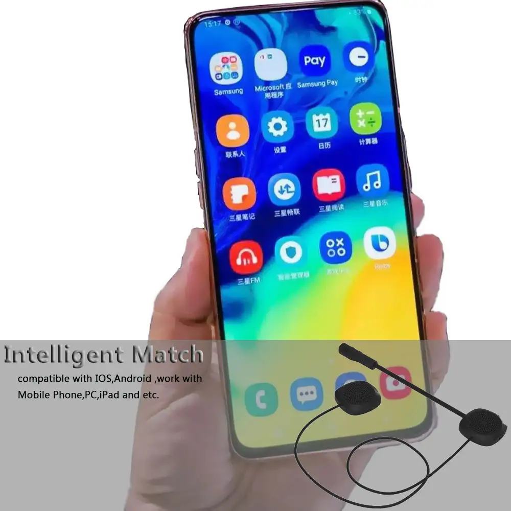 Motorcycle Helmet Wireless Bluetooth Headset