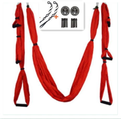 Red with Hangers straps