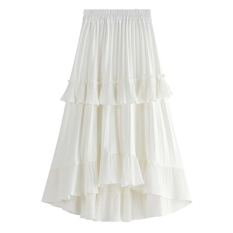 Title 3, Womens Summer Half-Length A-Line Pleated Skirt...