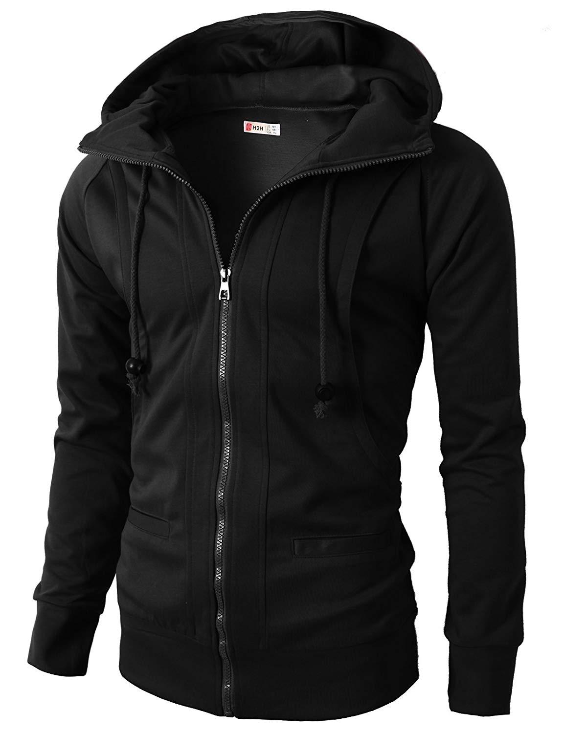 Fitness Leisure Jacquard Sweater Fleece Cardigan Hooded Jacket