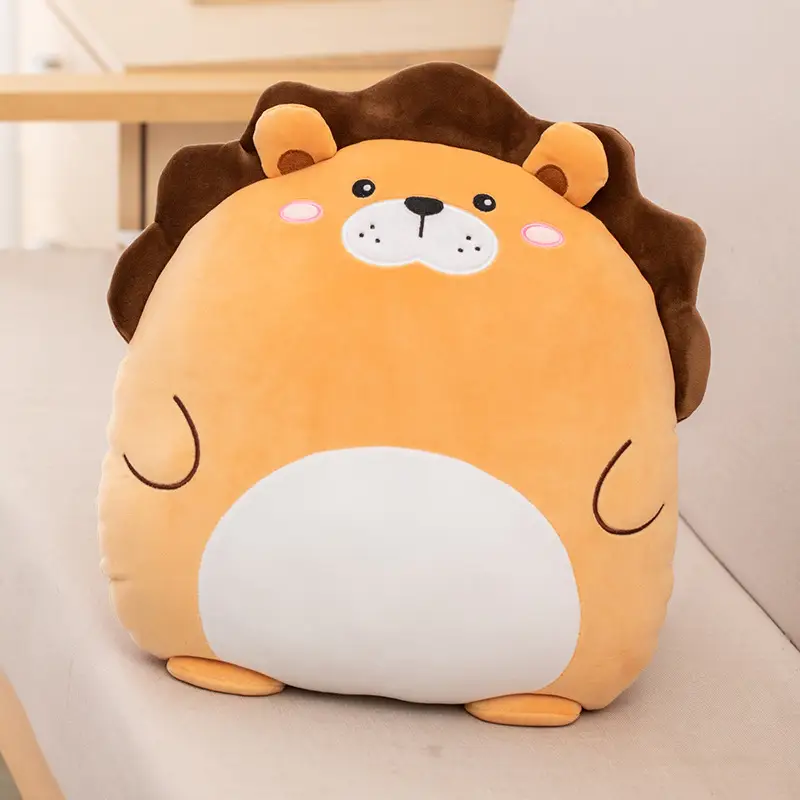 Cartoon Forest Animal Pillow Blanket Three In One
