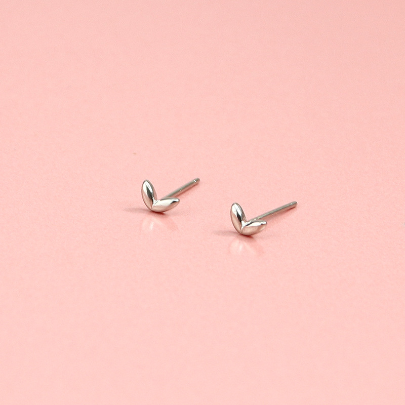 Small Wholesale Silver Needle Piercing Small Earrings For Women
