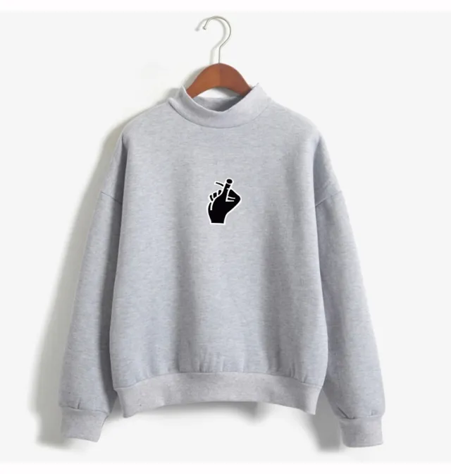 Fast Selling Popular Women''s Clothing Korean Ulzzang Love Finger Than Heart Gesture Plush Sweater 02Style 2Xl - Shop at LoveMi