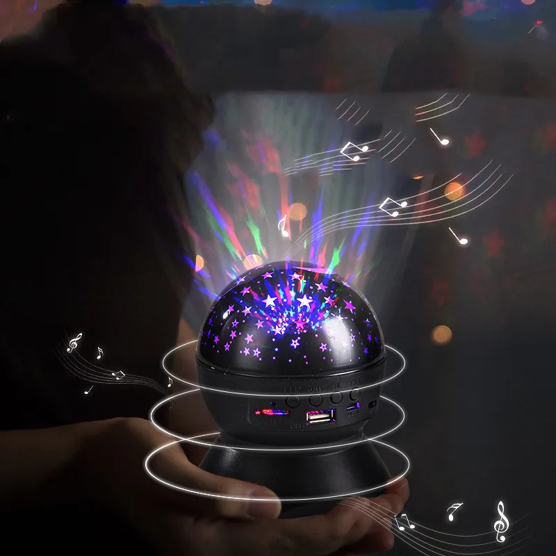 Bluetooth Audio Dream Projector Led Colorful Speakers – image 4