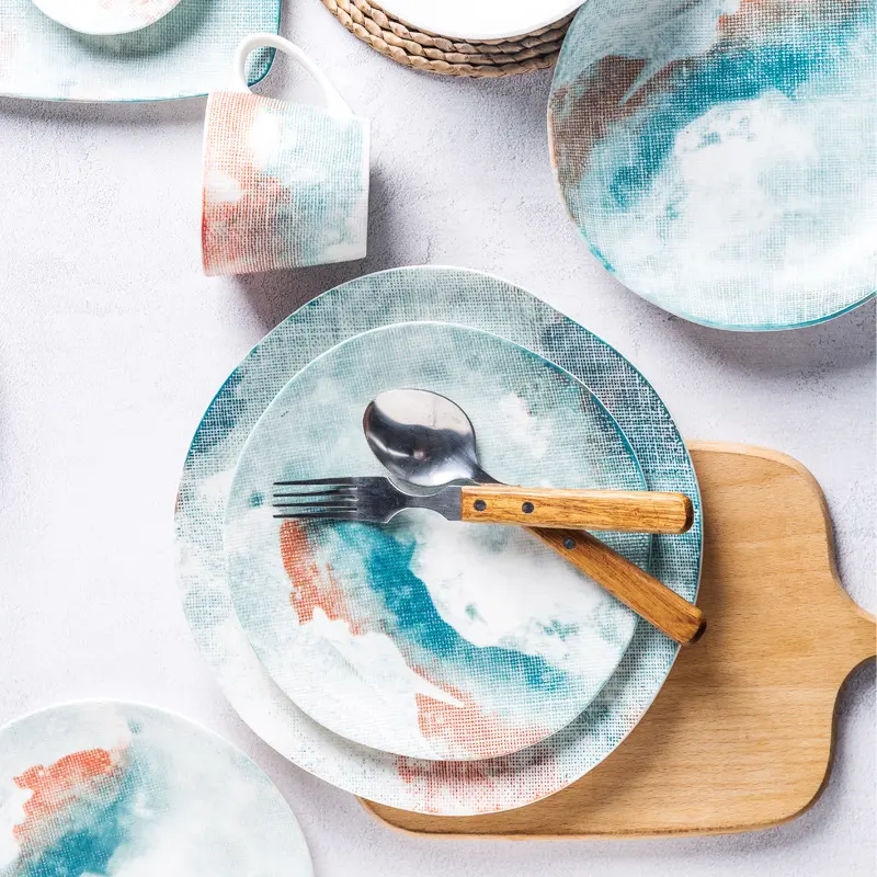 Ceramic Tableware Nordic Dishes