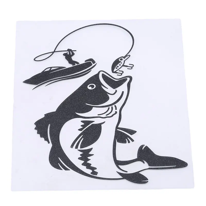 Outdoor Sports Car Stickers Boat Fishing Car Go